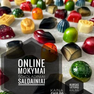Saldainių ONLINE pamoka